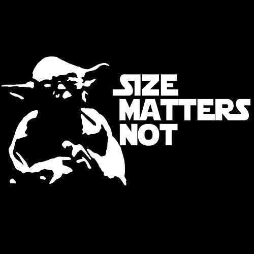 Yoda Parody Fights nije bitno 6 vinil naljepnica za naljepnicu
