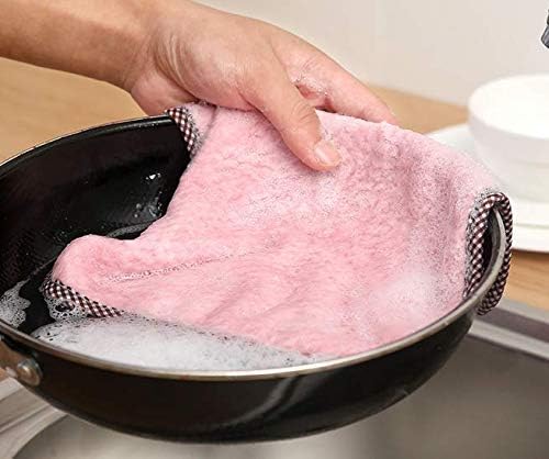 Ainhome Nordic Hangable Coral ručnik ručnika za čišćenje ručnika za ručnik koji se može apsorbirati tkanina