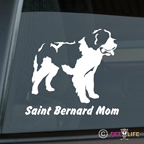 Saint Bernard mama naljepnica Vinyl auto prozor V2 st. ul
