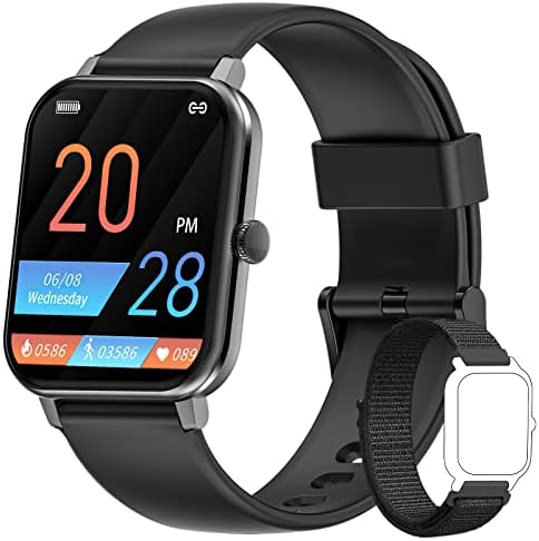Blackview Smart Watch s otkucajem srca, monitorom za spavanje, 1,69 '' dodirni ekran Bluetooth SmartWatch fitness sat s pametnim saučešima, pametni sat za muškarce