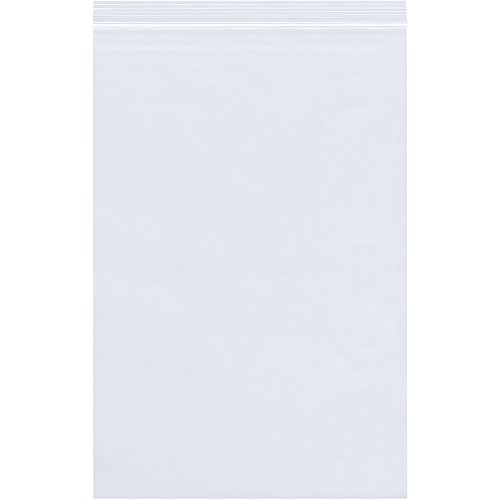 Reclosable 2 Mil Poli torbe, 12 x 36, Clear, 500/Case
