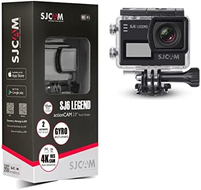 SJCAM SJ6 Legend Action Camera 4K WiFi 30m Vodootporan ultra HD 2 KRAJNI EKRANO GYROSCOP STABLILIZACIJA