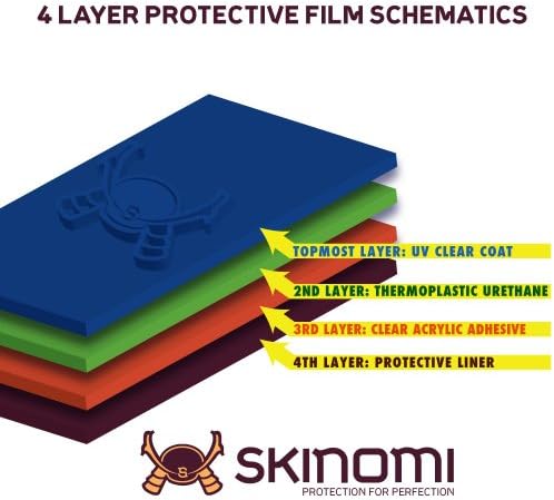 Skinomi zaštitnik ekrana kompatibilan sa Samsung Galaxy Alpha Clear TechSkin TPU HD filmom protiv mjehurića