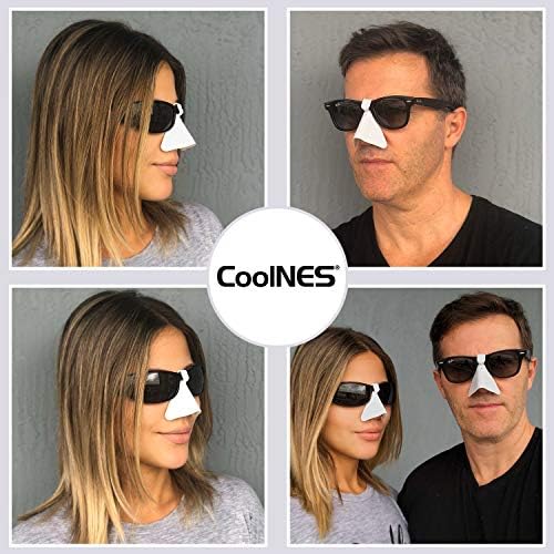 CoolNES-4 pakovanja - UV štitnici za nos za naočare - zaštita od sunca kože-zaštitni štit UPF 50+ patentiran