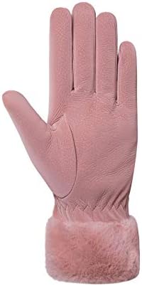 MOHOLL ženske zimske pamučne rukavice, zgusnuti toplo plišane rukavice sa ekranom osetljivim na dodir vetrootporne rukavice na otvorenom za žene devojke