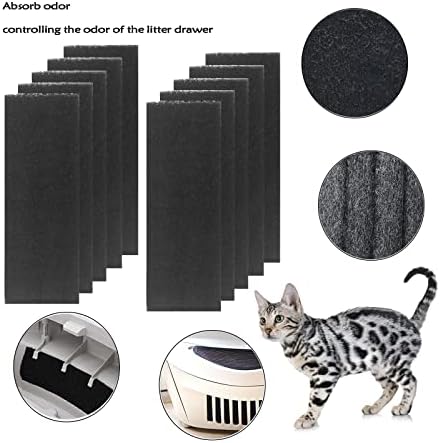10 pakovanja karbonskih filtera kompatibilnih sa smećem,filterom kutija za otpatke, zamjenskim filterima