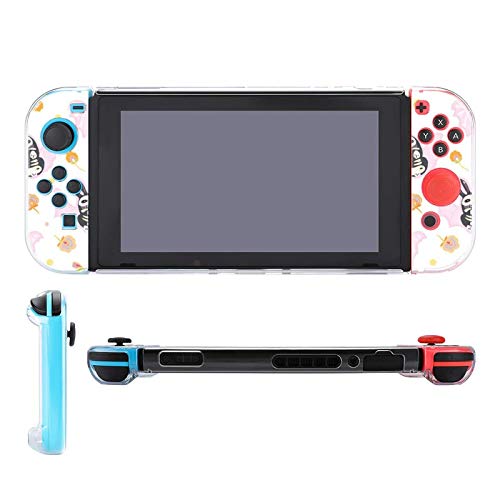 Futrola za Nintendo Switch, Kawaii Bat Bunny Set od pet komada zaštitni poklopac futrola za konzole za igre za Switch