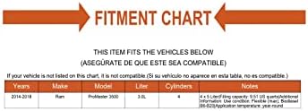 Set motornih ulja od 2 odgovara 2014-2018 Ram ProMaster 3500 3.0 L 4Cly FWD