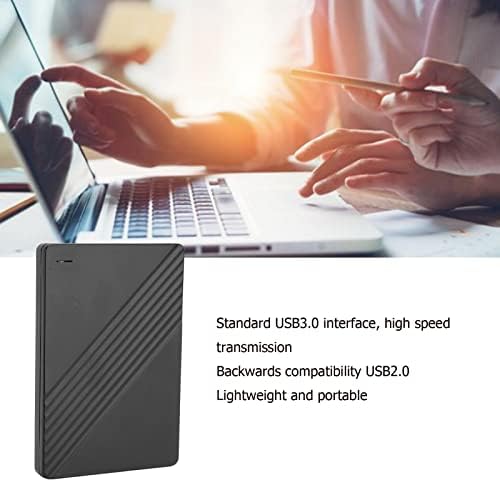 Asixxsix 2.5 Ultra Slim Prijenosni vanjski tvrdi disk, 5Gbps prijenos velike brzine USB 3.0