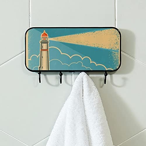 Ljepljivi kukiča od nehrđajućeg čelika za ručnik kaput zidne kuke zaglavljene u kupaonici