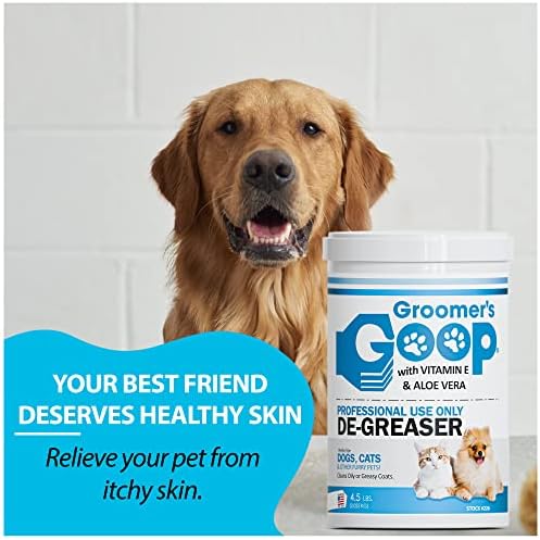Groomer's GOOP Pet De-Greaser sa vitaminom E i Aloe Verom-krema za odmašćivanje pasa, šteneta, mačke
