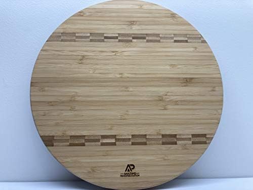 Personalizovani bambus mesarski blok umetak gravirana ploča za sečenje - ova kuhinja je blagoslovena - dizajn