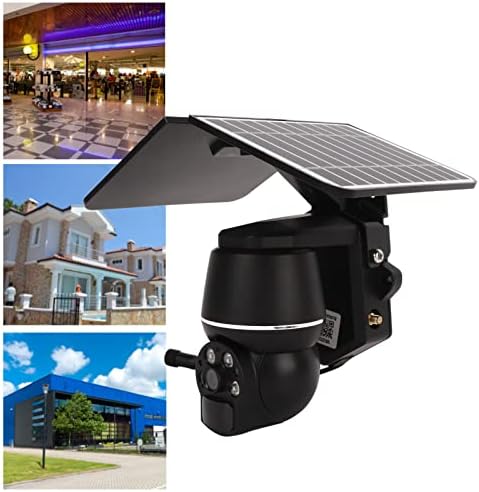 Solarne sigurnosne kamere, 1080p HD Wireless Vanjska vodootporna kamera sa 2 smjer razgovora, solarna kamera