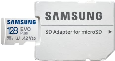 Samsung EVO Plus 128GB MicroSDXC SD memorijska kartica radi sa Samsung Galaxy Tab Active4 Pro i Tab A7 10.4 pametnim tabletom sa svime osim Stromboli čitačem MicroSD kartica