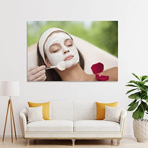 Lica čišćenje lica slike za zid & amp; Spa Poster tretman lica Spa lica Spa lica Poster kože 10 platno