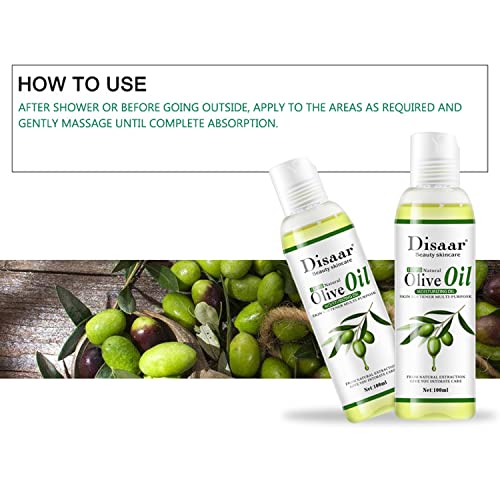 DISAAR Beauty prirodno omekšavanje višenamjensko hidratantno mineralno ulje Proživite suhu kožu 100ml / 3.38 fl.oz