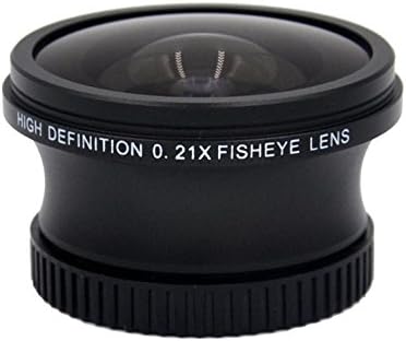 Sony HDR-XR350V 0,21x visokokvalitetni objektiv za ribu + krupni prsten + NWV Direktna krpa za čišćenje mikro vlakana