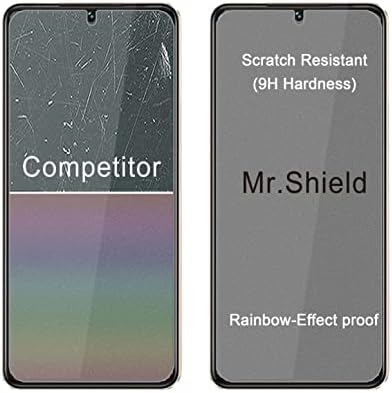 Zaštita ekrana za Samsung Galaxy S23+ 5G / Galaxy S23 Plus 5G [kompatibilno otključavanje otiskom prsta] [kaljeno staklo] [Anti Spy] zaštitnik ekrana sa doživotnom zamjenom