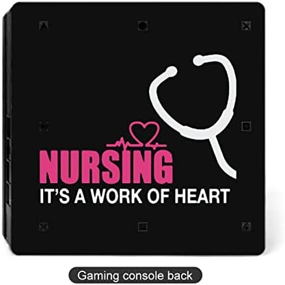 Nursing je djelo slatke naljepnice za srce zaštitnik kože Slim Cover za PS-4 Slim/PS-4 Pro konzola