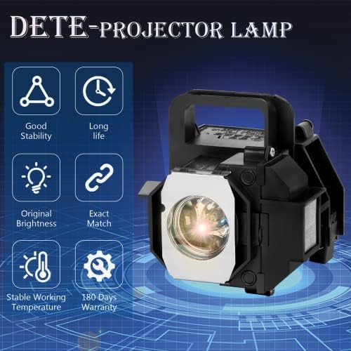 DANKIO ELPLP49 V13H010L49 Svjetiljka projektora za Epson PowerLite Home Cinema H419A HC20A HC6100