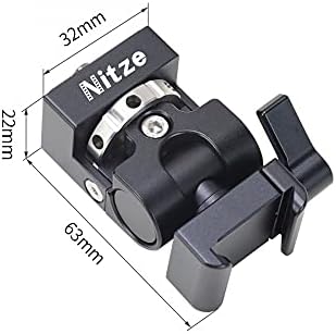 NITZE QR poljski monitor nosač montaže, nosač za hlađenje fotoaparata do 1/4 -20 sa dvostrukim pronalaženjem za 5 N 7 monitora, okretni N na nagib, nosivost do 5kg