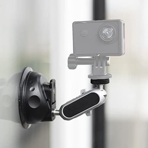 Feichao baza usisne čaše dvostruke kuglične glave 360 ​​° držač rotacije nosač montira se kompatibilan sa mobitelom GOPRO Action Camera