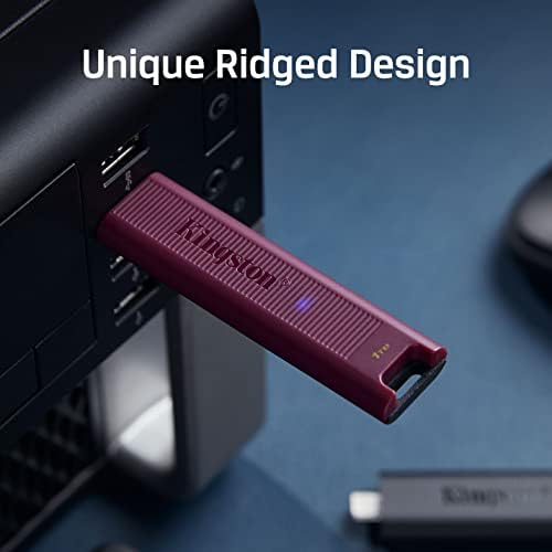 Kingston DataTraveler Max Type-a 1TB USB fleš disk visokih performansi USB 3.2 Gen 2 do 1000 MB/s dizajn kliznog poklopca DTMAXA/1TB
