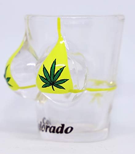 Colorado Pot list Bikini grudi 3d Shot Glass