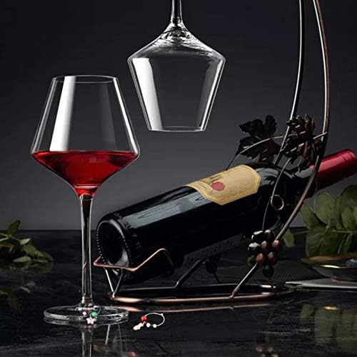 Doitool Yule Decor 6kom čaša za vino čari šampanjac flauta identifikacijski Marker zabava